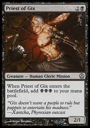 Phyrexia vs. The Coalition - Prêtre de Gix