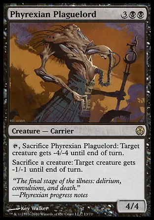 Phyrexia vs. The Coalition - Seigneur de la peste phyrexian