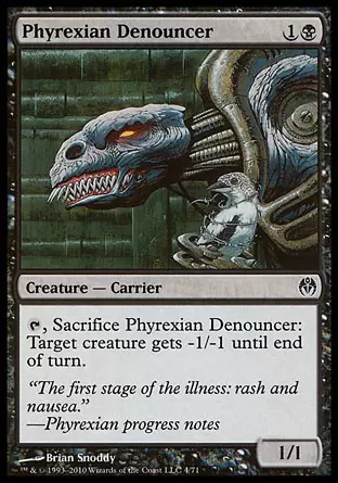 Phyrexia vs. The Coalition - Sycophante phyrexian
