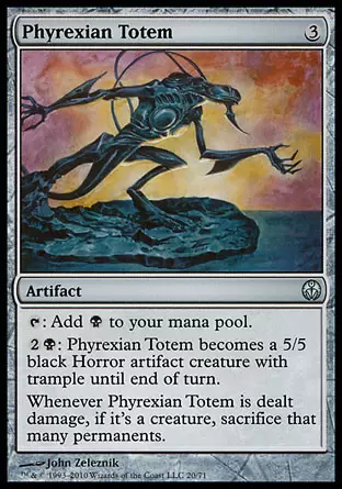Phyrexia vs. The Coalition - Totem de Phyrexia