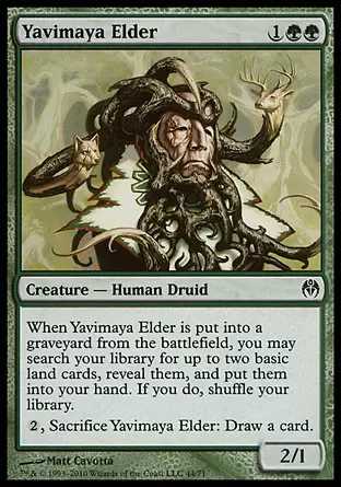 Phyrexia vs. The Coalition - Vieux sage de la Yavimaya