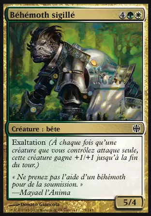 Renaissance d\'Alara - Béhémoth sigillé