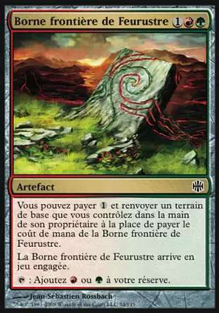 Renaissance d\'Alara - Borne frontière de Feurustre