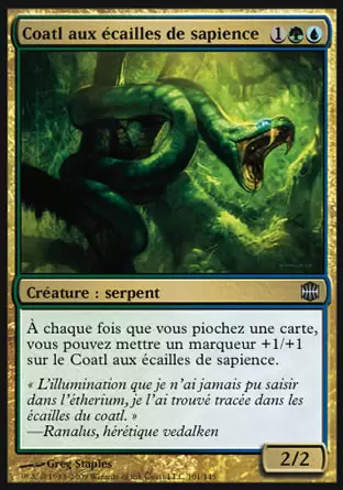 Renaissance d\'Alara - Coatl aux écailles de sapience