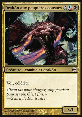 Renaissance d\'Alara - Drakôn aux paupières cousues