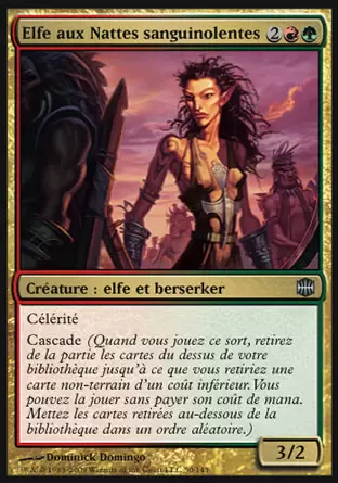 Renaissance d\'Alara - Elfe aux Nattes sanguinolentes