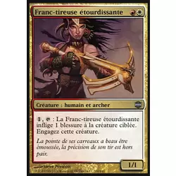 Franc-tireuse étourdissante