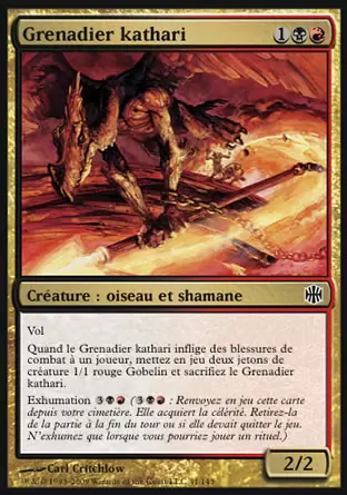 Renaissance d\'Alara - Grenadier kathari
