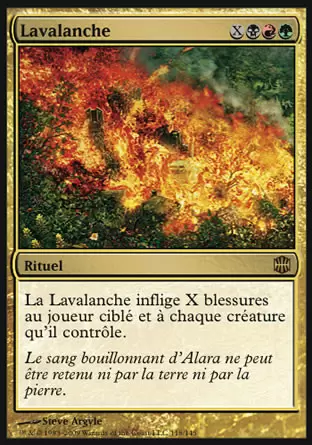 Renaissance d\'Alara - Lavalanche