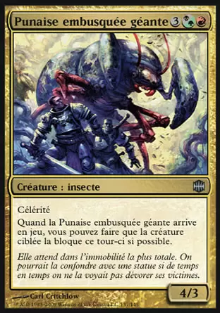 Renaissance d\'Alara - Punaise embusquée géante