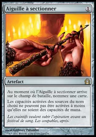 Retour sur Ravnica - Aiguille à sectionner