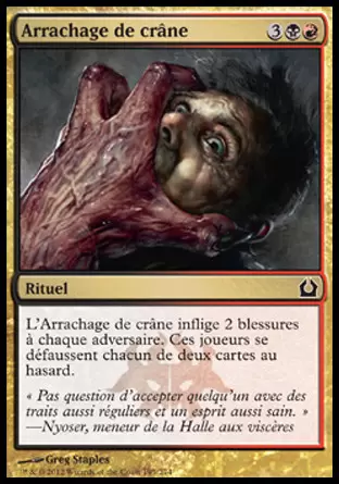 Retour sur Ravnica - Arrachage de crâne