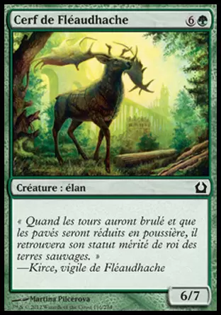 Retour sur Ravnica - Cerf de Fléaudhache
