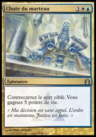 Retour sur Ravnica - Chute du marteau