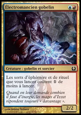 Retour sur Ravnica - Électromancien gobelin