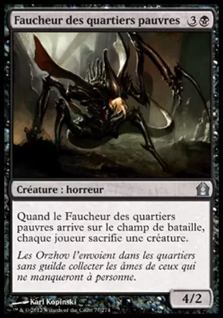 Retour sur Ravnica - Faucheur des quartiers pauvres
