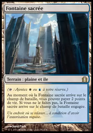 Retour sur Ravnica - Fontaine sacrée