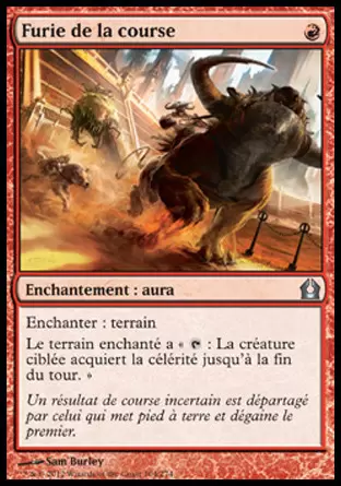 Retour sur Ravnica - Furie de la course