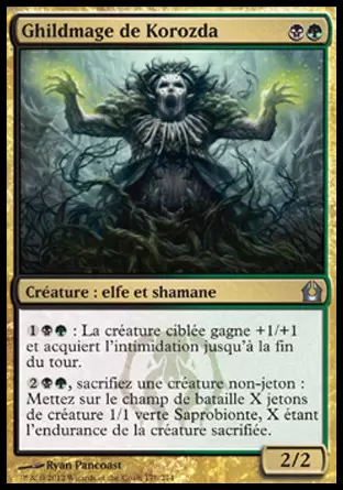 Retour sur Ravnica - Ghildmage de Korozda