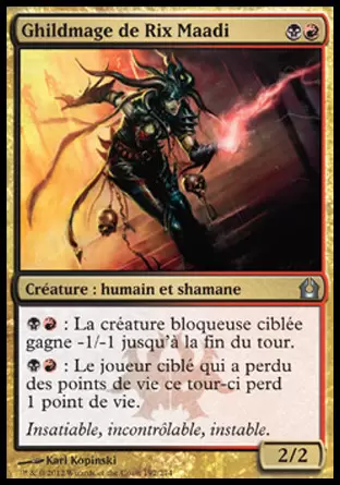 Retour sur Ravnica - Ghildmage de Rix Maadi
