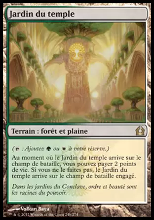 Retour sur Ravnica - Jardin du temple