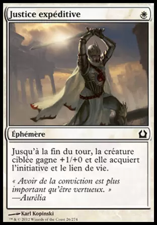 Retour sur Ravnica - Justice expéditive