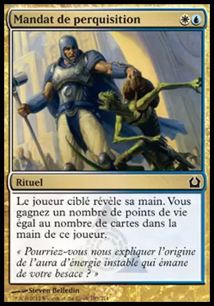 Retour sur Ravnica - Mandat de perquisition