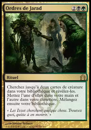 Retour sur Ravnica - Ordres de Jarad