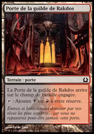 Retour sur Ravnica - Porte de la guilde de Rakdos
