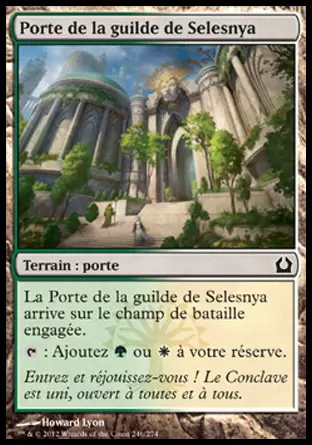 Retour sur Ravnica - Porte de la guilde de Selesnya