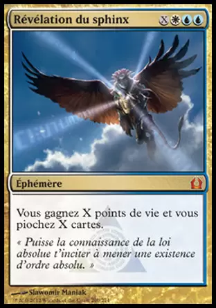 Retour sur Ravnica - Révélation du sphinx