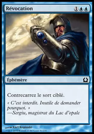 Retour sur Ravnica - Révocation // Annuler