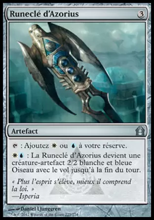 Retour sur Ravnica - Runeclé d\'Azorius