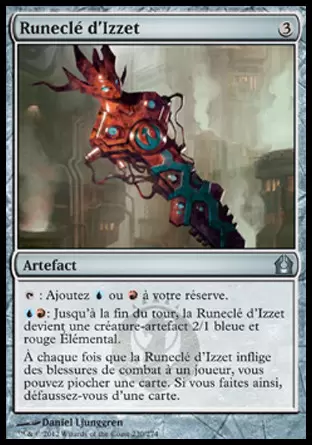 Retour sur Ravnica - Runeclé d\'Izzet