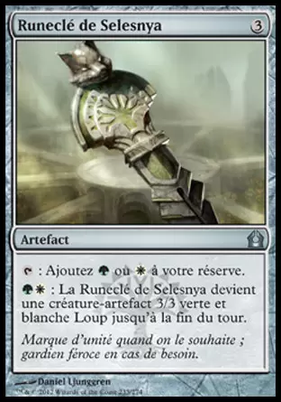 Retour sur Ravnica - Runeclé de Selesnya