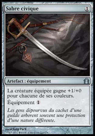 Retour sur Ravnica - Sabre civique