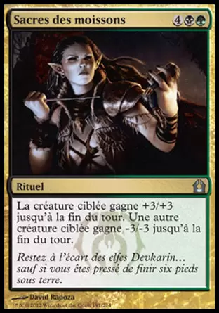Retour sur Ravnica - Sacres des moissons