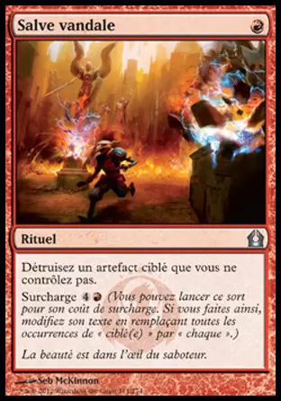 Retour sur Ravnica - Salve vandale