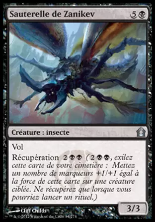 Retour sur Ravnica - Sauterelle de Zanikev