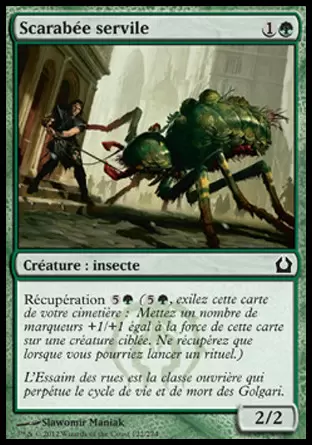 Retour sur Ravnica - Scarabée servile