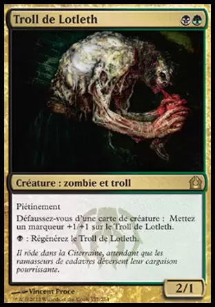 Retour sur Ravnica - Troll de Lotleth