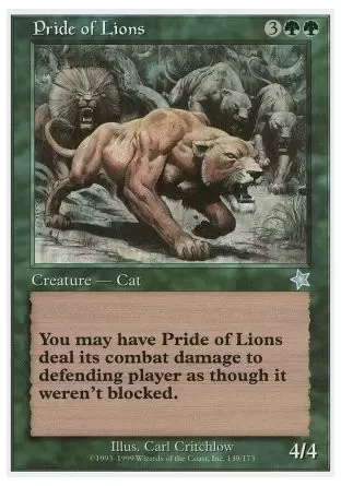 Starter - Bande de lions