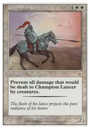Starter - Champion Lancer