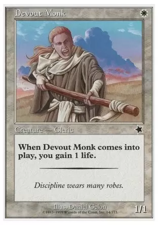 Starter - Devout Monk