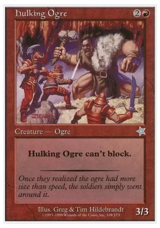 Starter - Ogre Lourdaud
