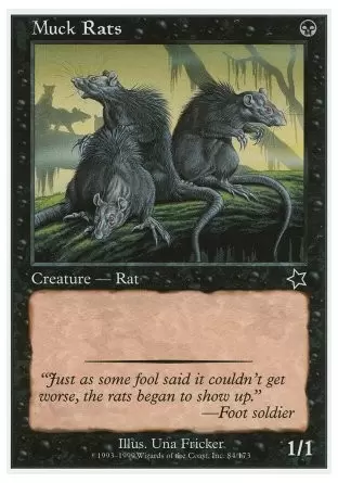 Starter - Rat du fumier