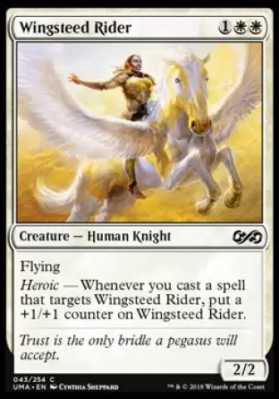 Ultimate Masters - Cavalière au destrier ailé