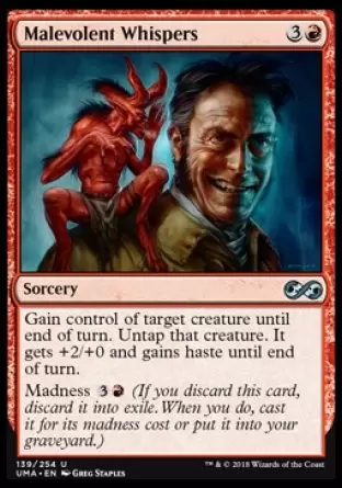 Ultimate Masters - Chuchotements maléfiques
