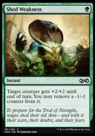 Ultimate Masters - Faiblesse en mue