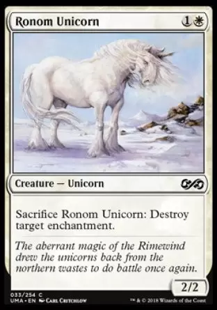 Ultimate Masters - Licorne de Ronom